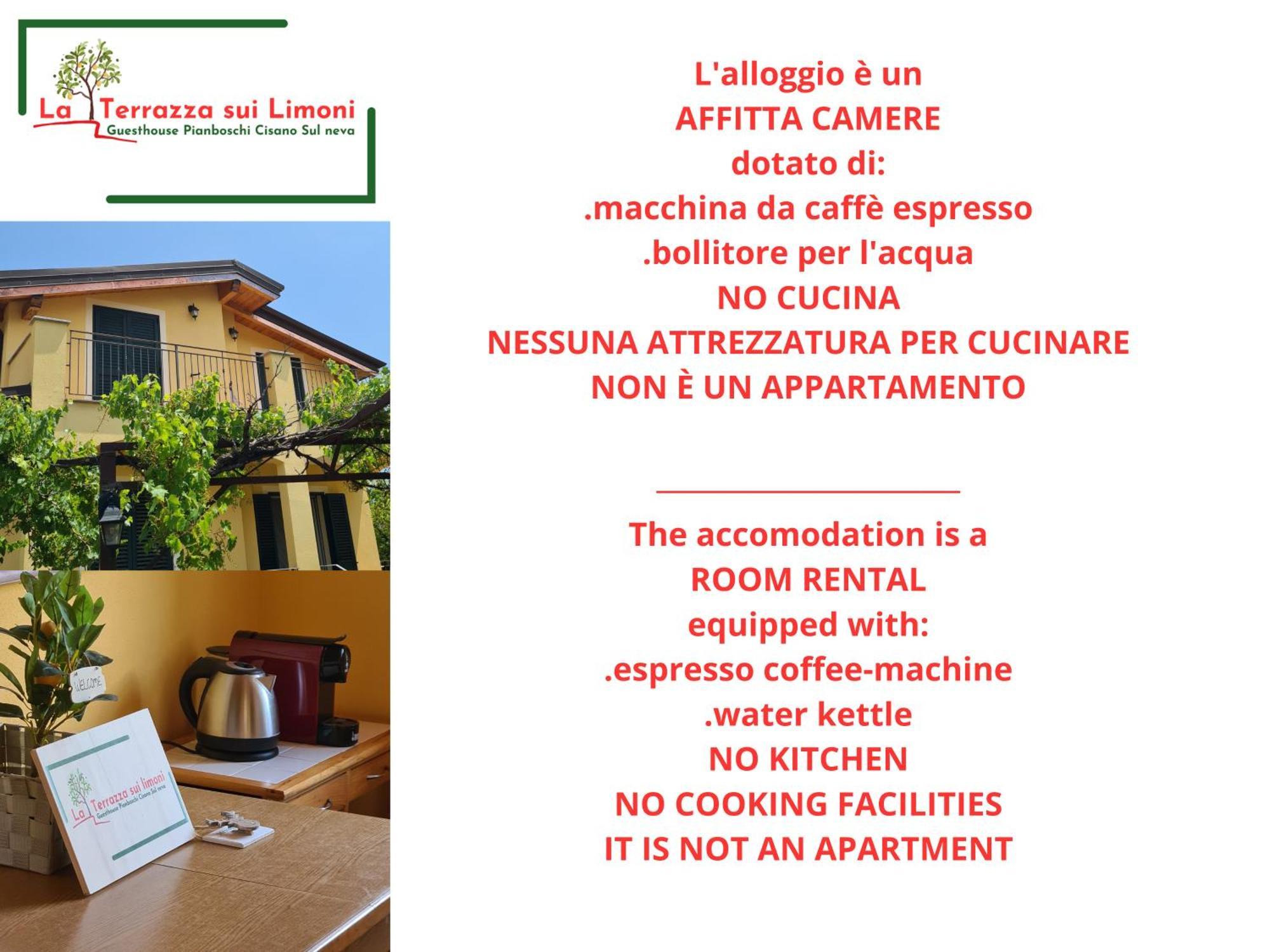 La Terrazza Sui Limoni - Suite Degli Ospiti - Mare, Escursioni A Piedi O Bike, Falesie Per Arrampicate Cisano sul Neva Zewnętrze zdjęcie